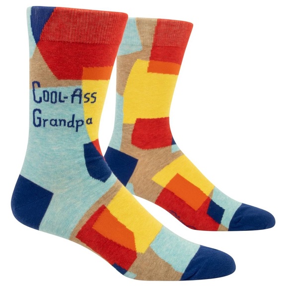 Blue Q Other - Men’s Cool Ass Grandpa Socks by Blue Q